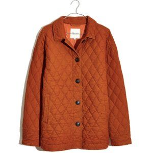 Madewell Walton Quilted Corduroy Shirt Jacket